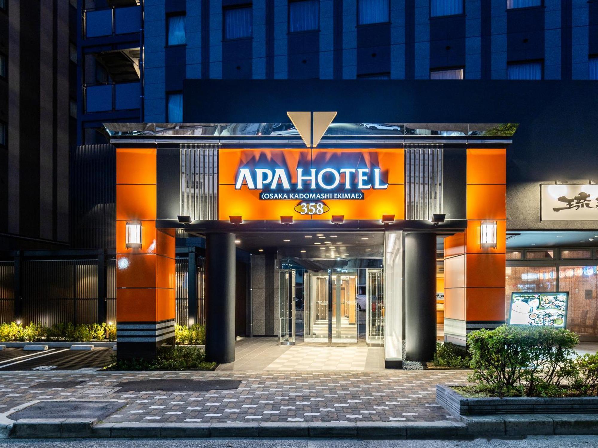 Apa Hotel Osaka Kadomashi Ekimae Екстер'єр фото